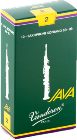 Caña de cañas Saxo soprano Vandoren Java 2